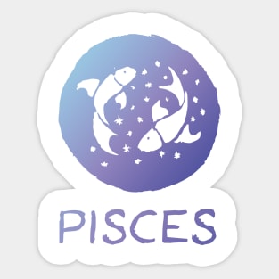 Pisces 04 Sticker